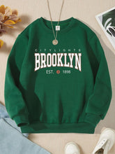 Green sweatshirt Brooklyn Est